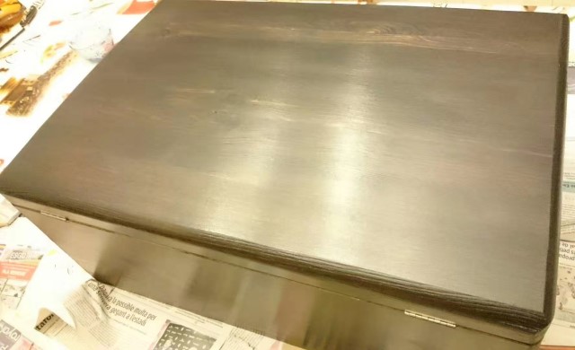 Wooden box #1 (pine wood) - 2018