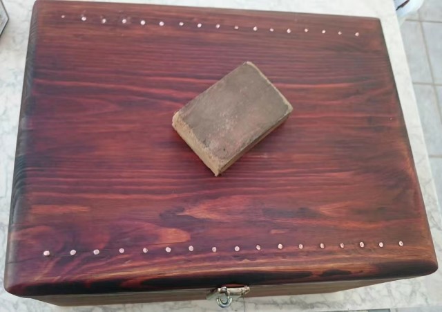 Wooden box #3 (pine wood) - 2018