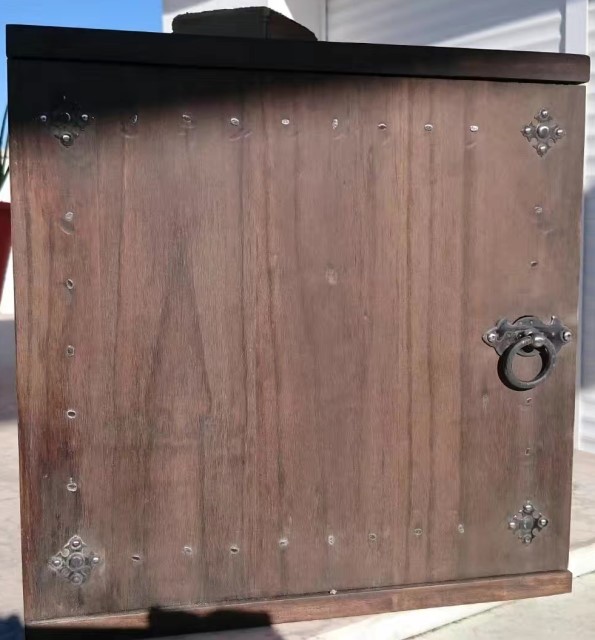 Wooden box #4 (pine wood) - 2018