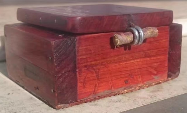 Wooden box #6 (pine wood) - Small - 2018