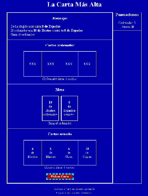 La carta m&aacute;s alta